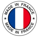 Badge fabriqué en France